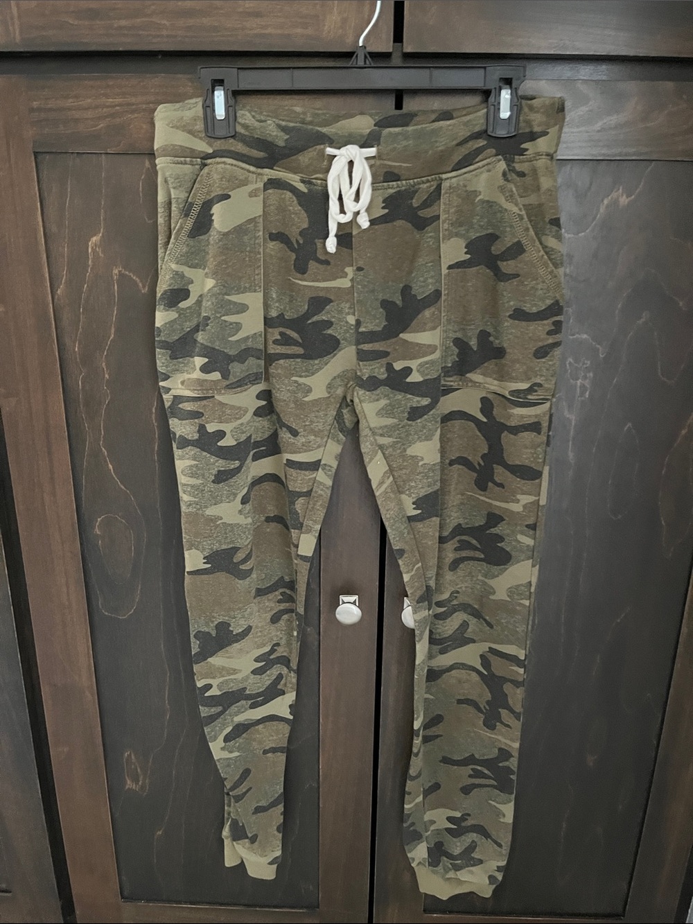 Alternative Olive & Black Camo Drawstring Joggers